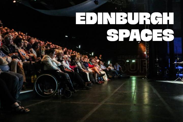 The audience in the Pleasance Grand