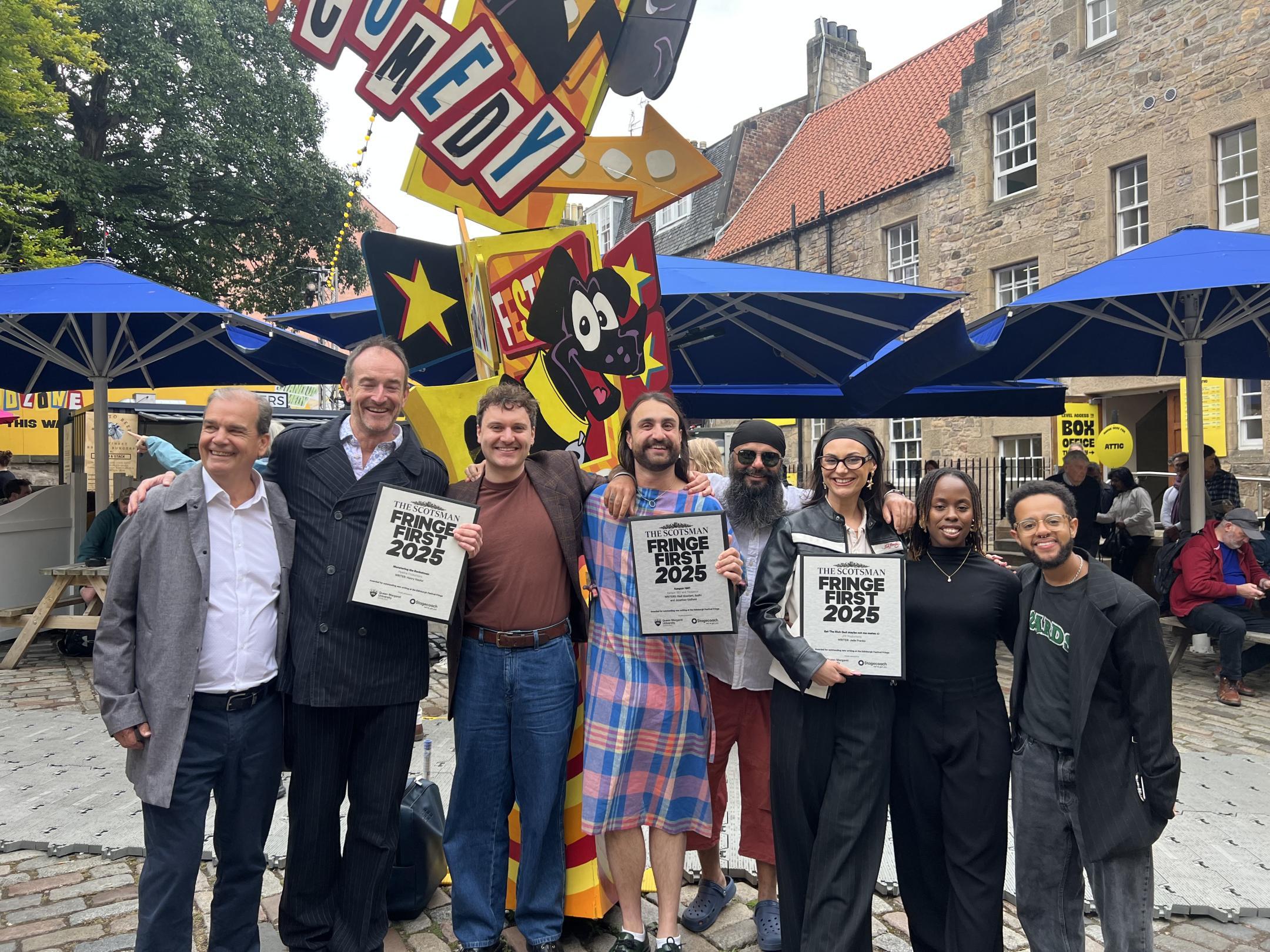 Pleasance Fringe First winners 2025