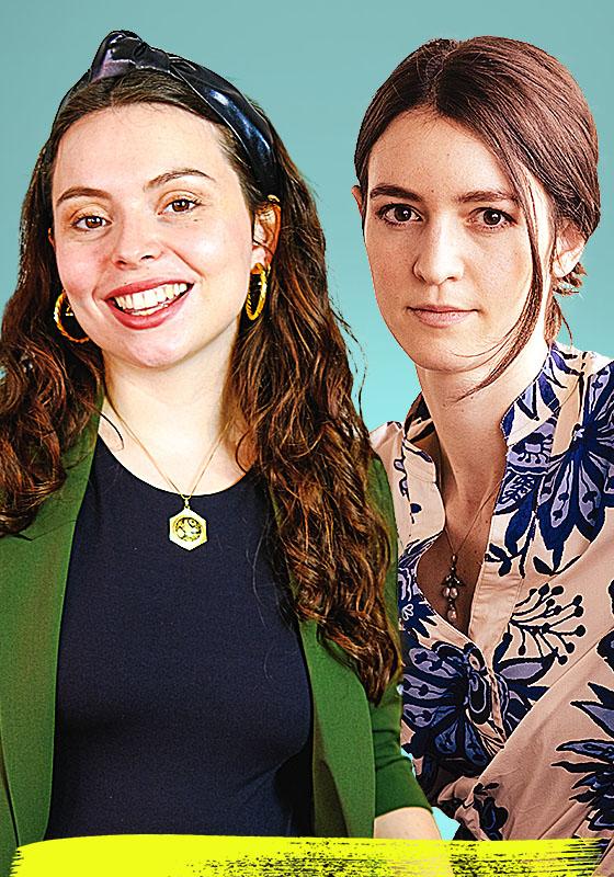 A headshot of the speaker and guest.