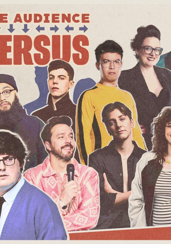 Vintage game poster plus line-up guests