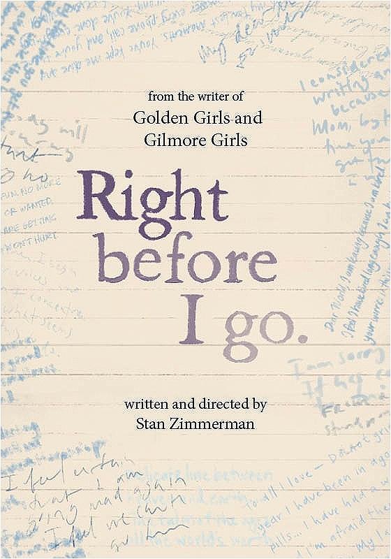 The title of the play is written on purple ink that fades slightly towards the end of it, surrounded by similar ink scribbles on a lined paper.