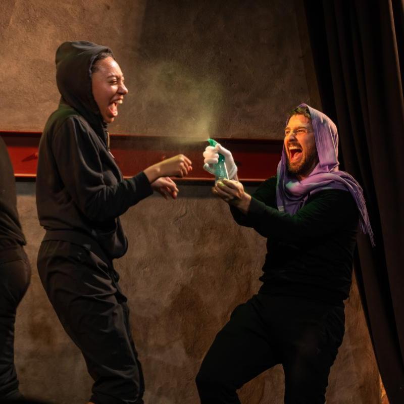 Kyle Schaefer, Regan Sims, and Nick Abeel, photo by Mike Bryk