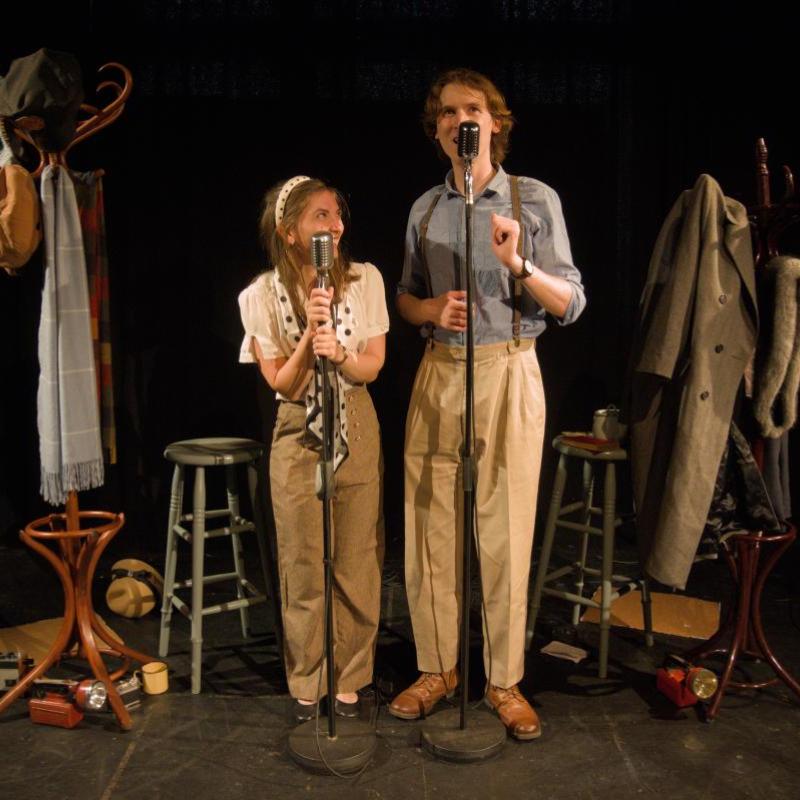 The cast of Down to Chance