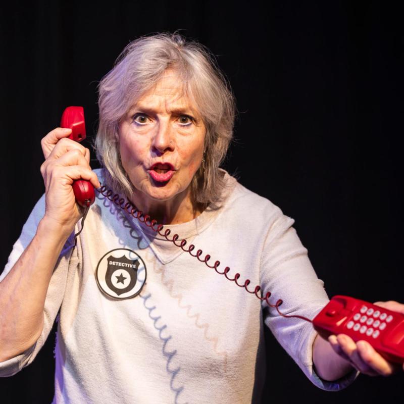 Danyah Miller in The Mystery of Pleasance Two. Photography: Ellie Kurttz